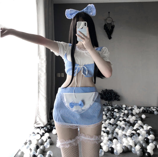 Sexy cute maid bow series